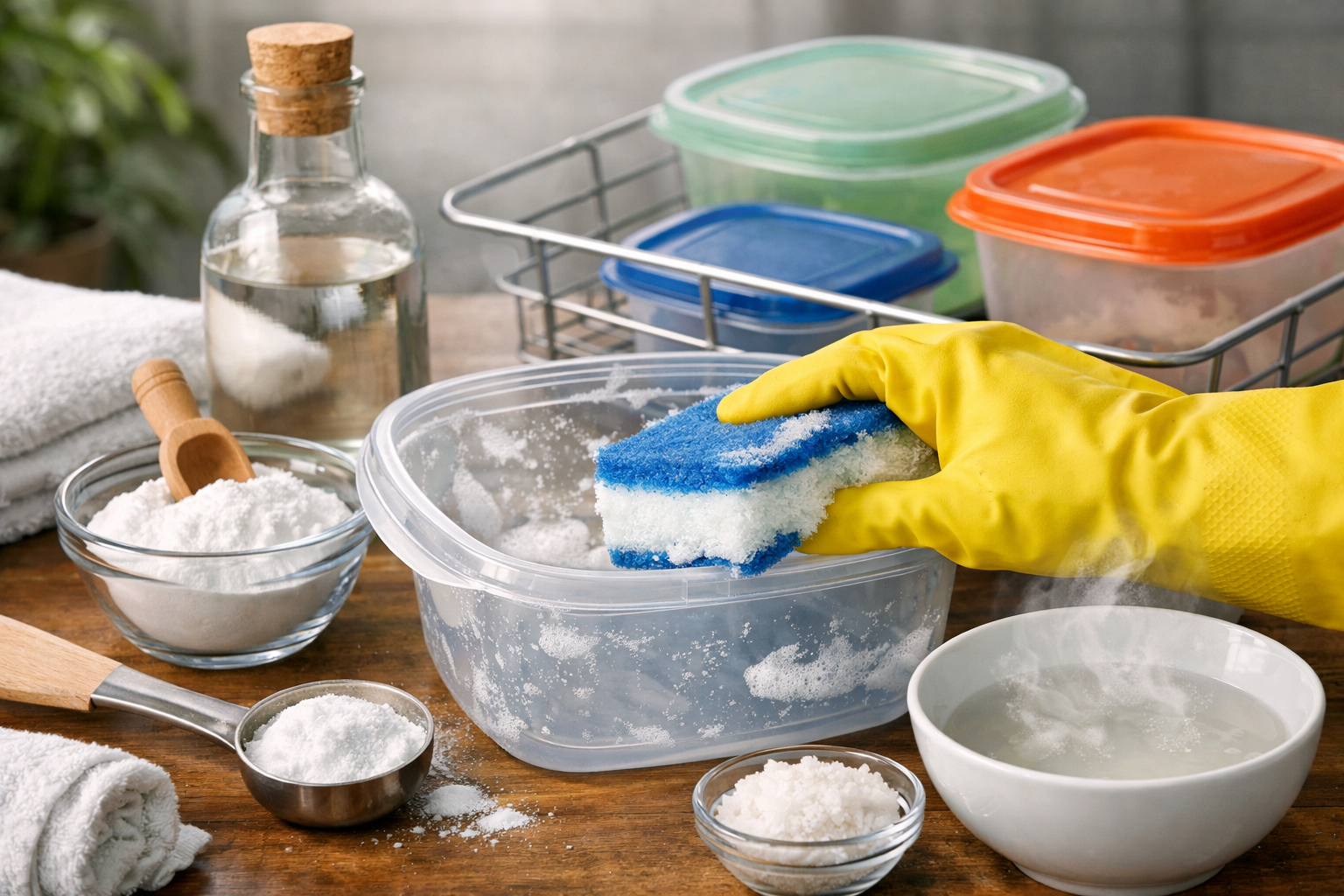 Како једном заувек ослободити пластичне посуде од корозивног мириса хране